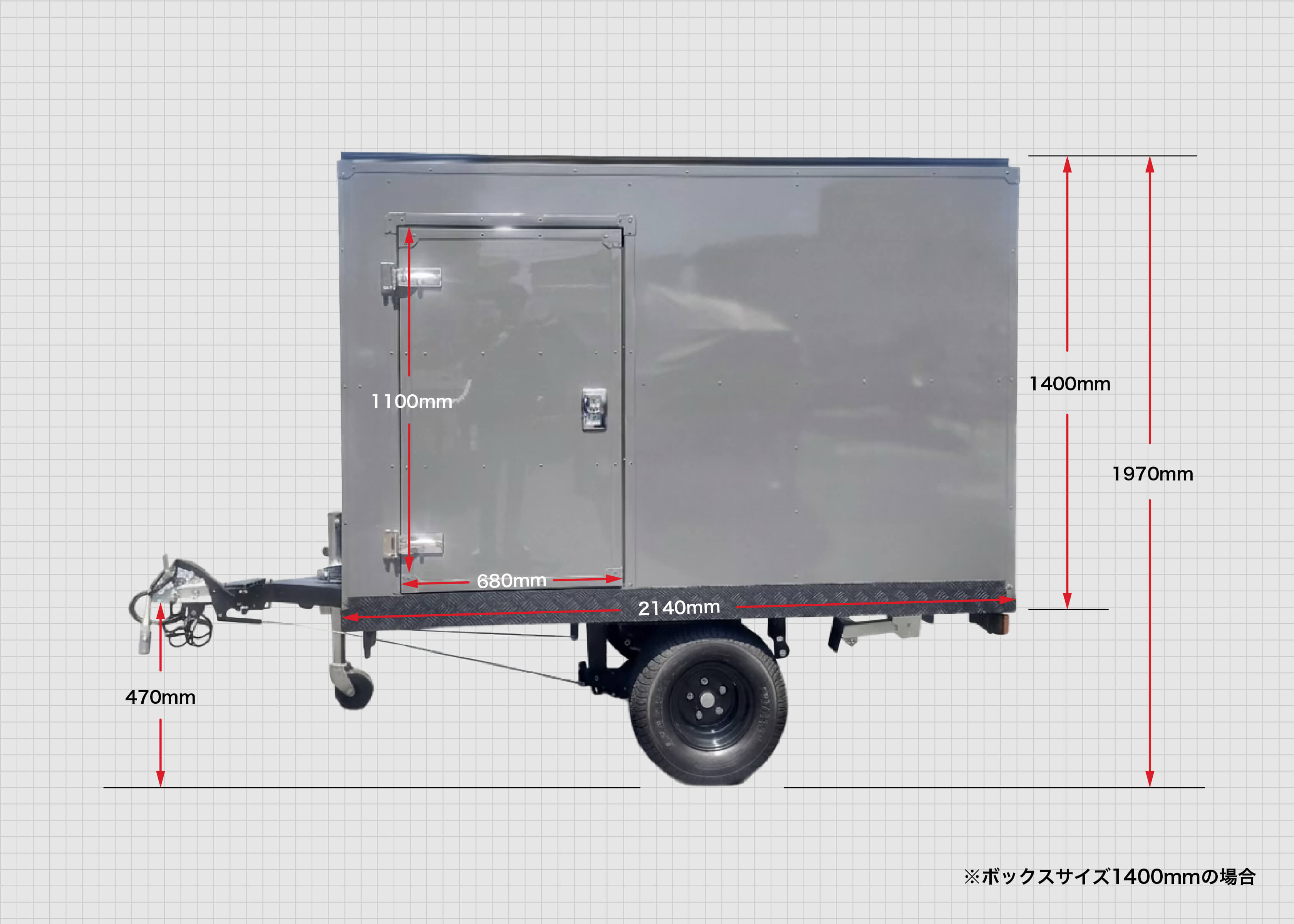 2025 NEW BLAST CARGO T-33 BOX STYLE サイズ画像01